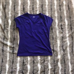 - Reebok purple tee